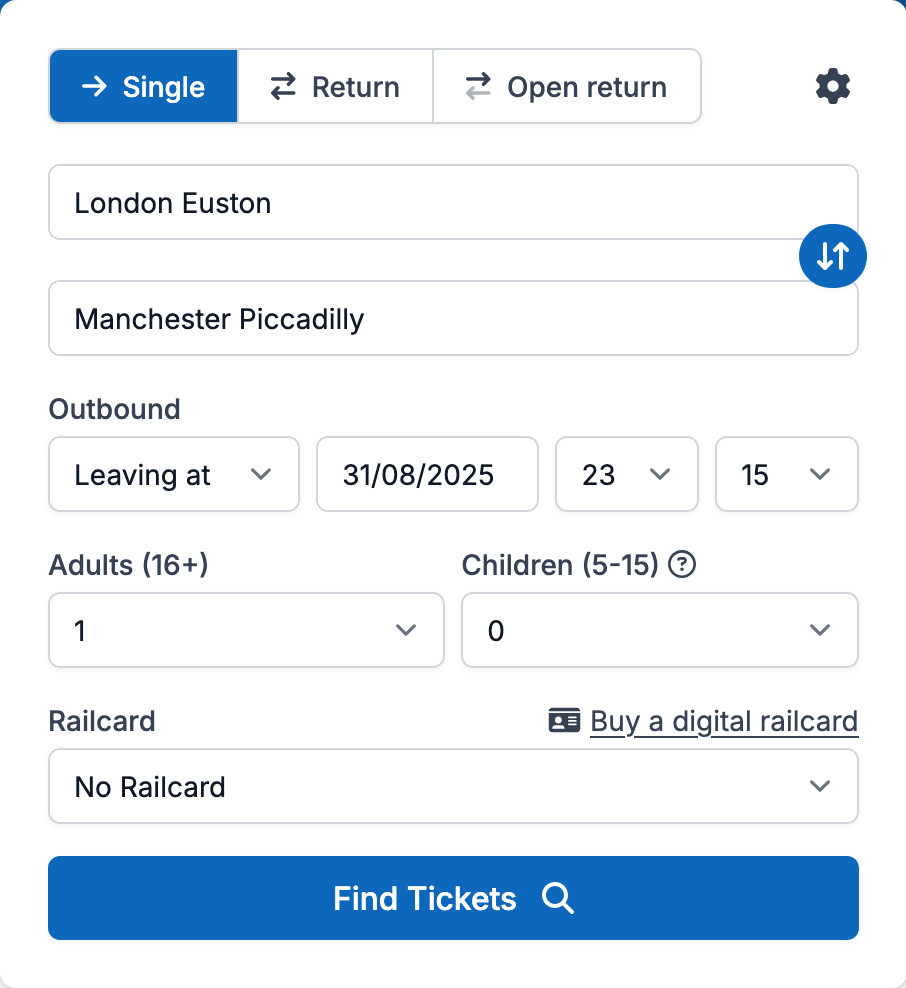 Journey planner